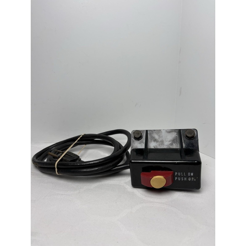 Genuine Craftsman Table Saw Switch Lock On Off Power Cord Plug Assembly OEM
